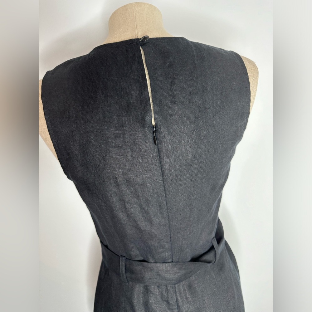 REFORMATION 
Naomi Linen Jumpsuit - Black - Picture 7 of 14